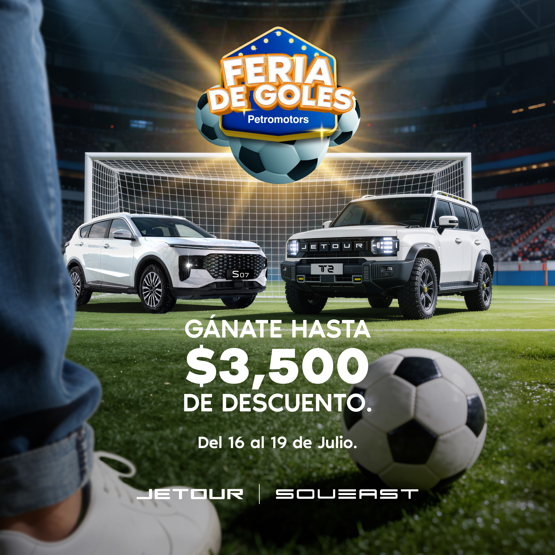 Feria de Goles Petromotors - Predice el Resultado