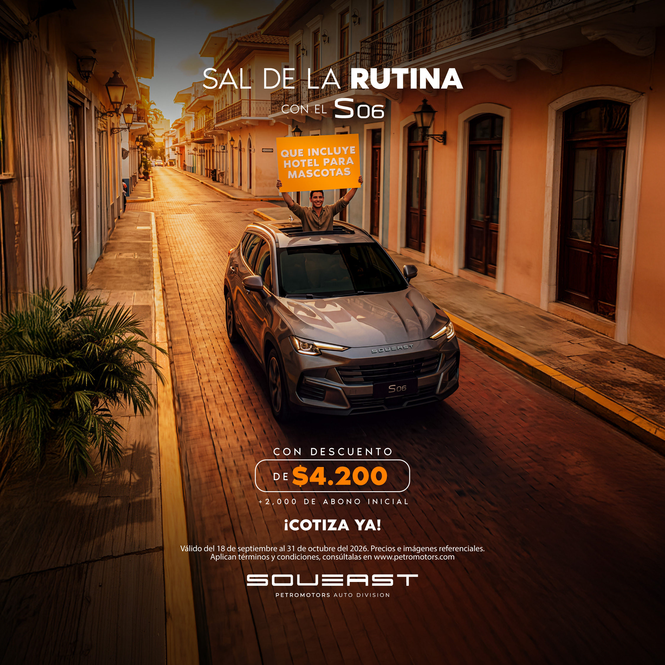 SOUEAST S06 $3,700 DE DESCUENTO – SEPTIEMBRE 2026